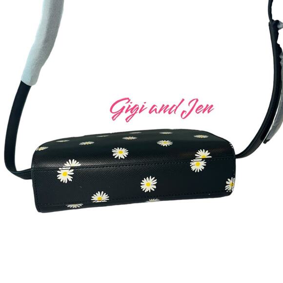 Kate Spade Perry Daisy Bloom Printed Leather Dome Crossbody Bag main image 6